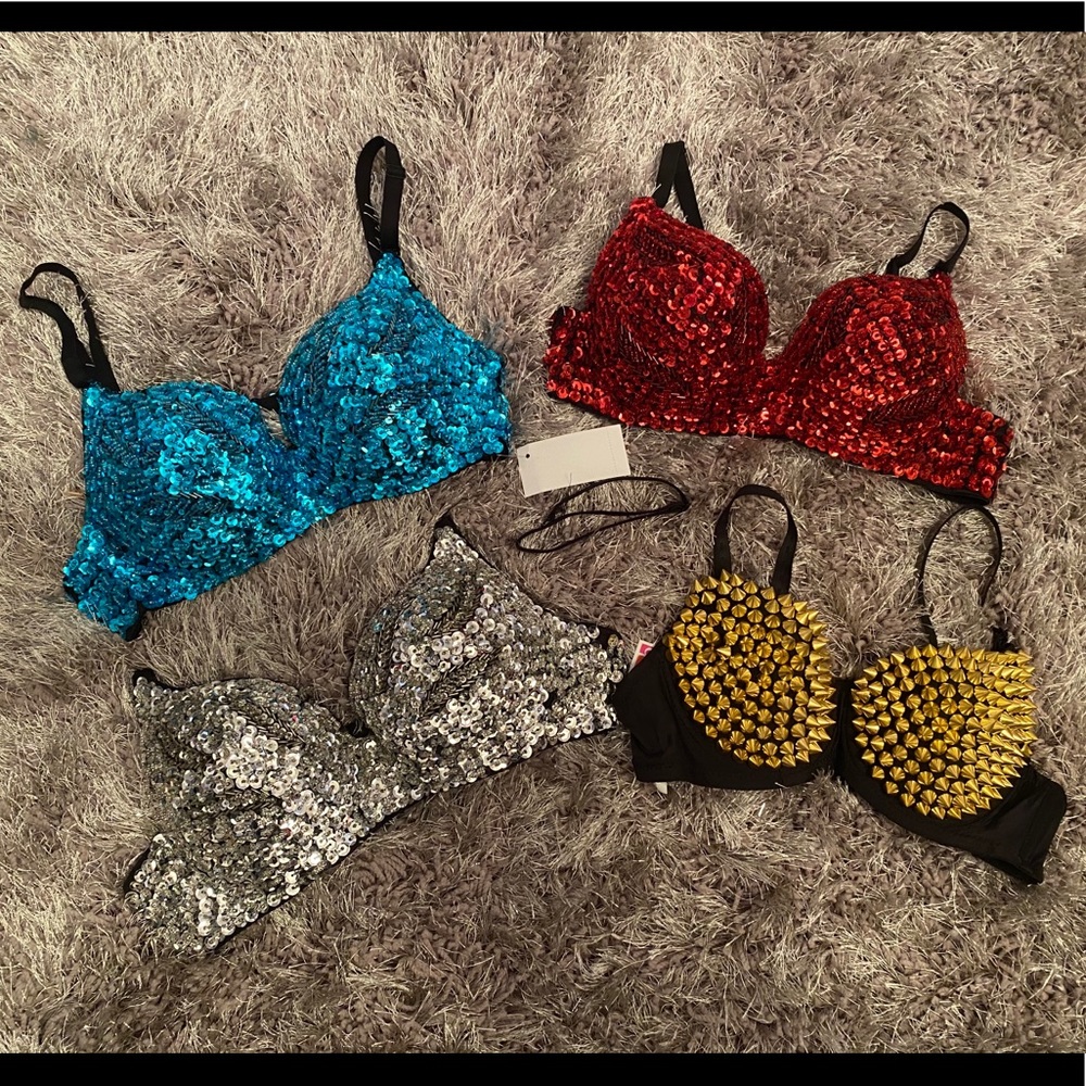 Rave Push-Up Bras - Bundle of 4